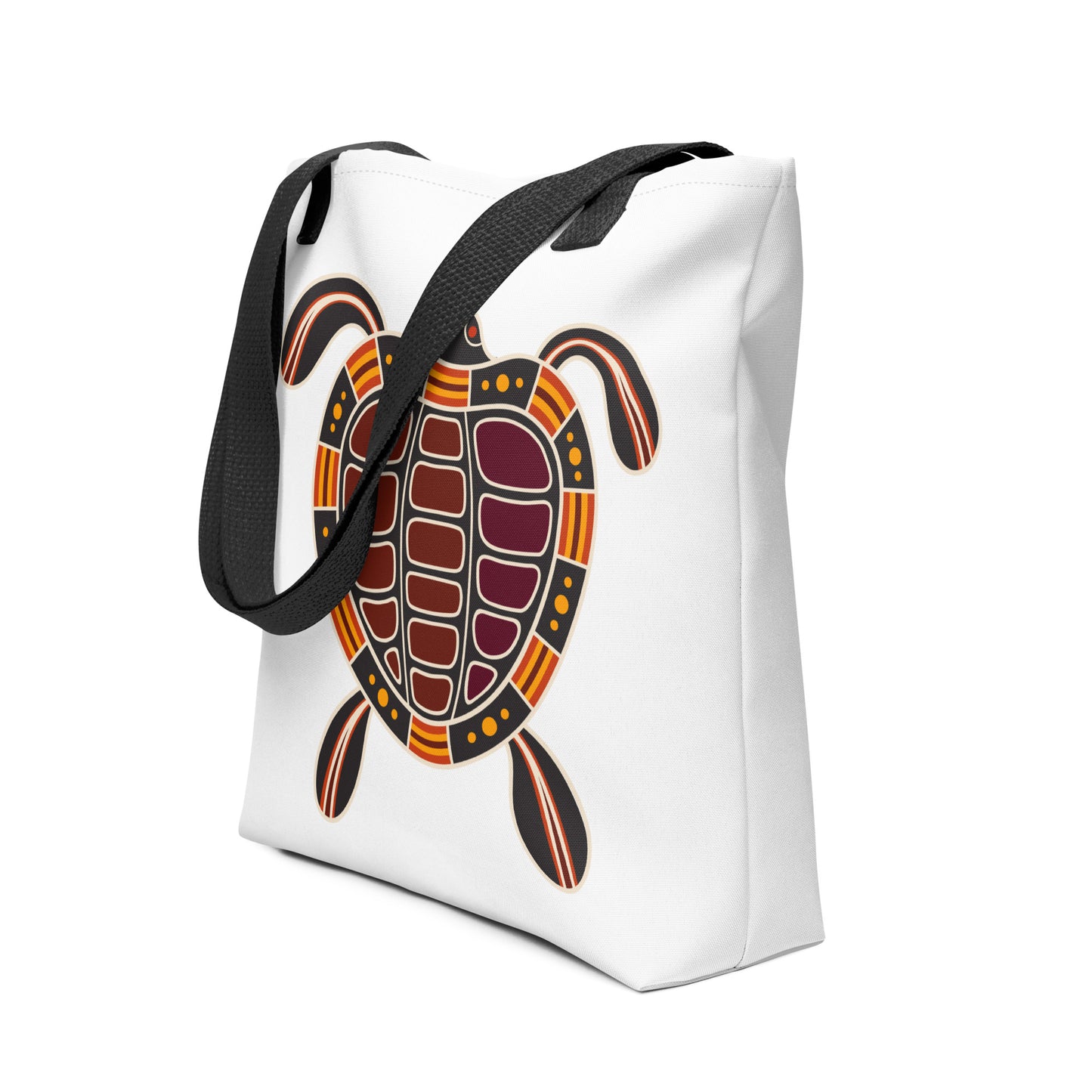 Tote bag- Australian Tribal Figure Turtle