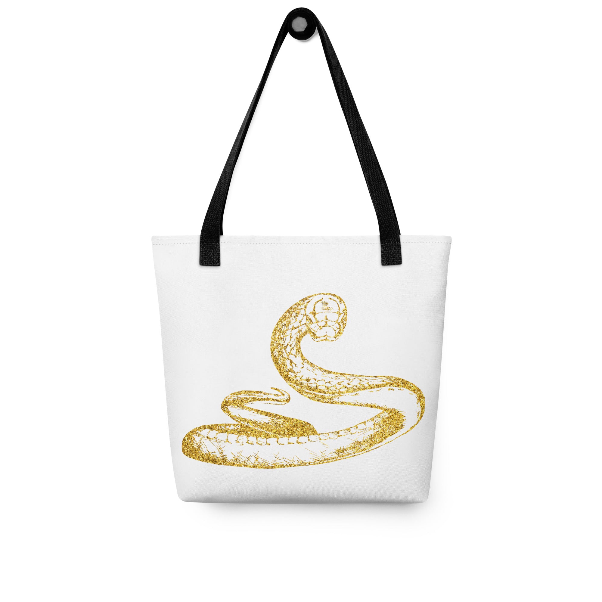 Tote bag- Snake White