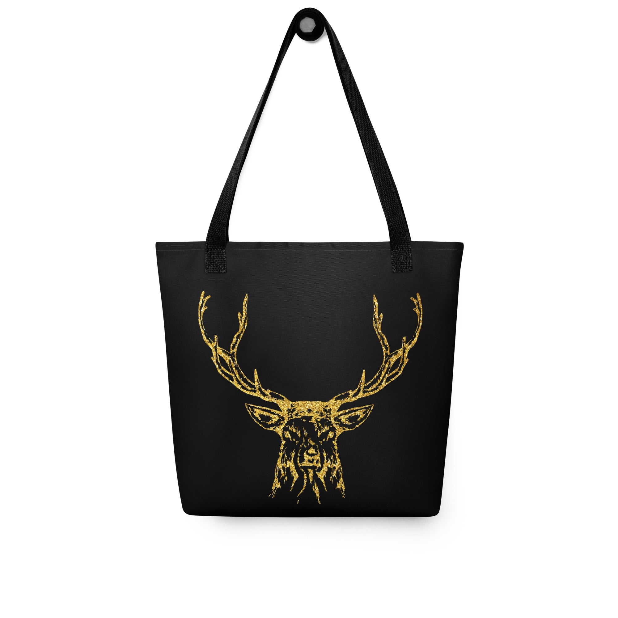 Tote bag- Antlers Black