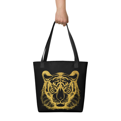 Tote bag- Tiger Black