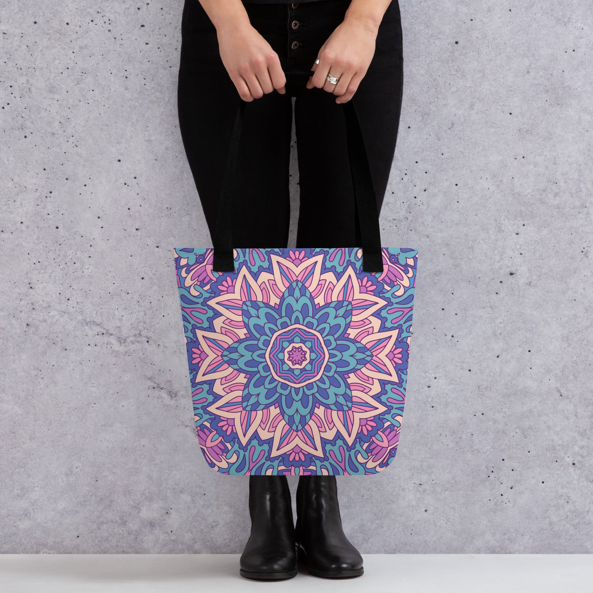 Tote bag- Purple Mandala