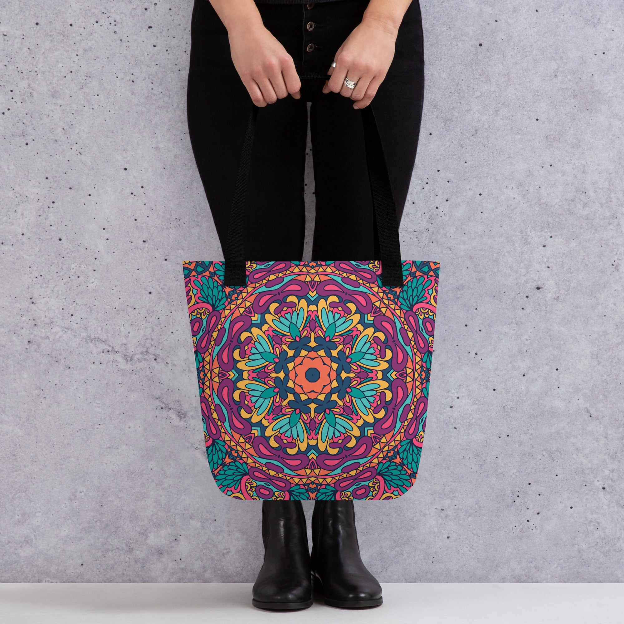 Tote bag- Red Mandala