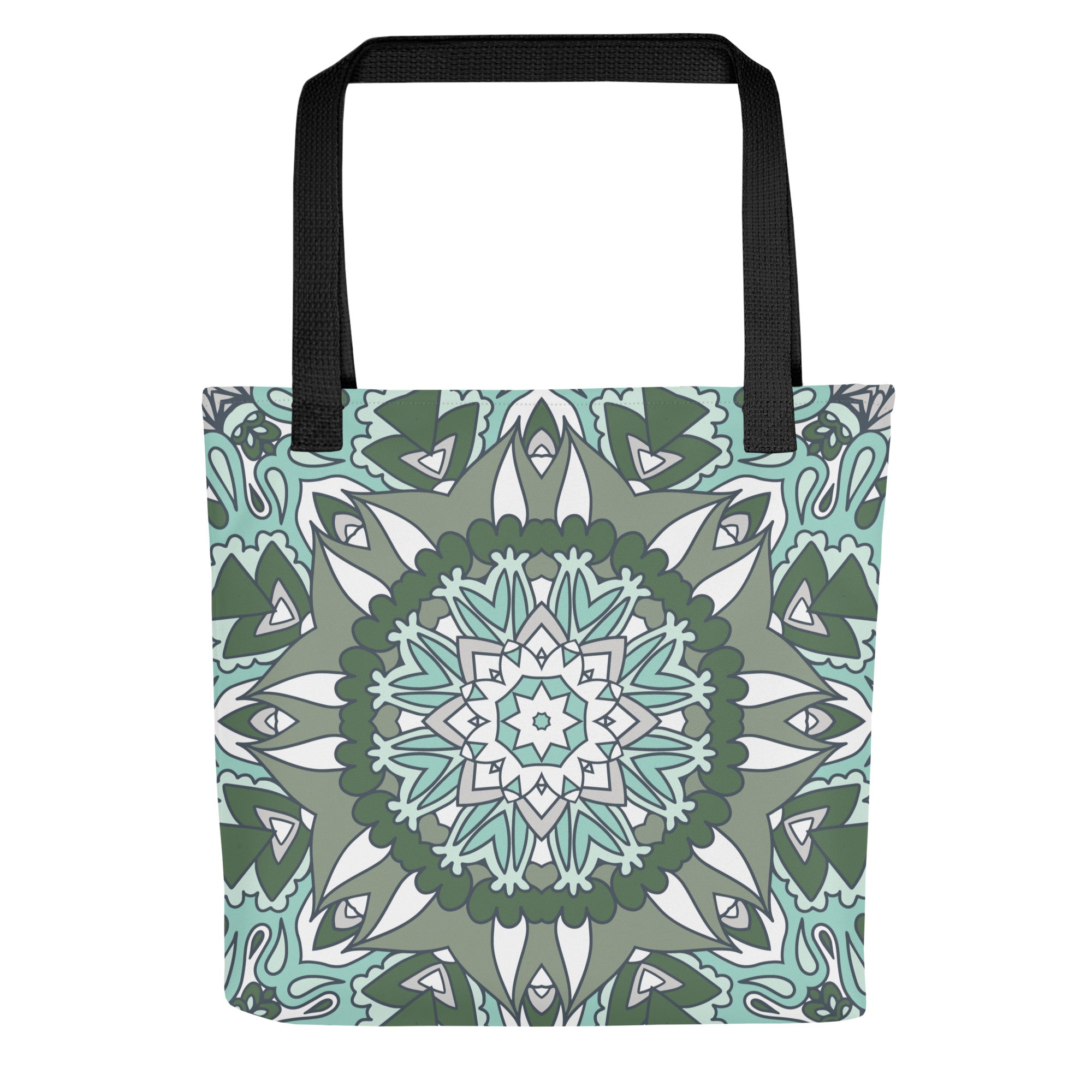 Tote bag- White Mandala