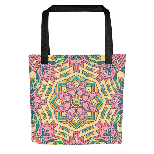 Tygpåse- Rosa Mandala