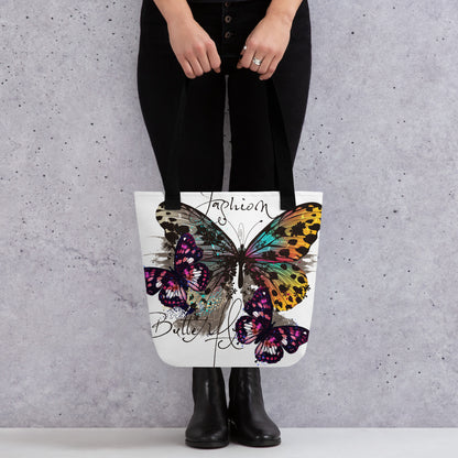 Tote bag- Fashion Butterflies