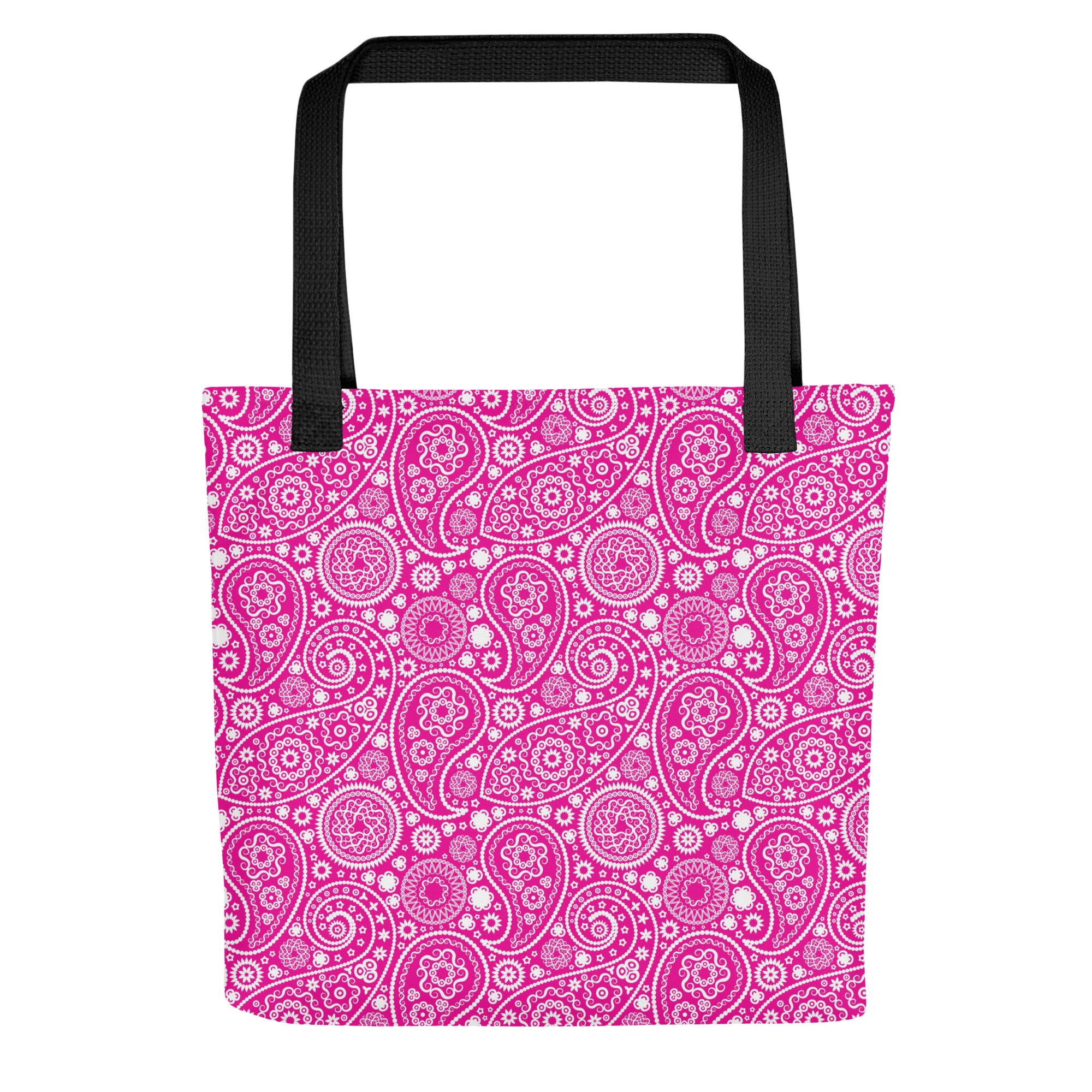 Tote bag- Paisley Pink