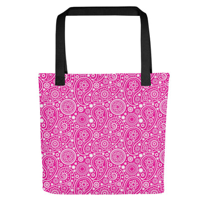 Tygpåse- Paisley Pink