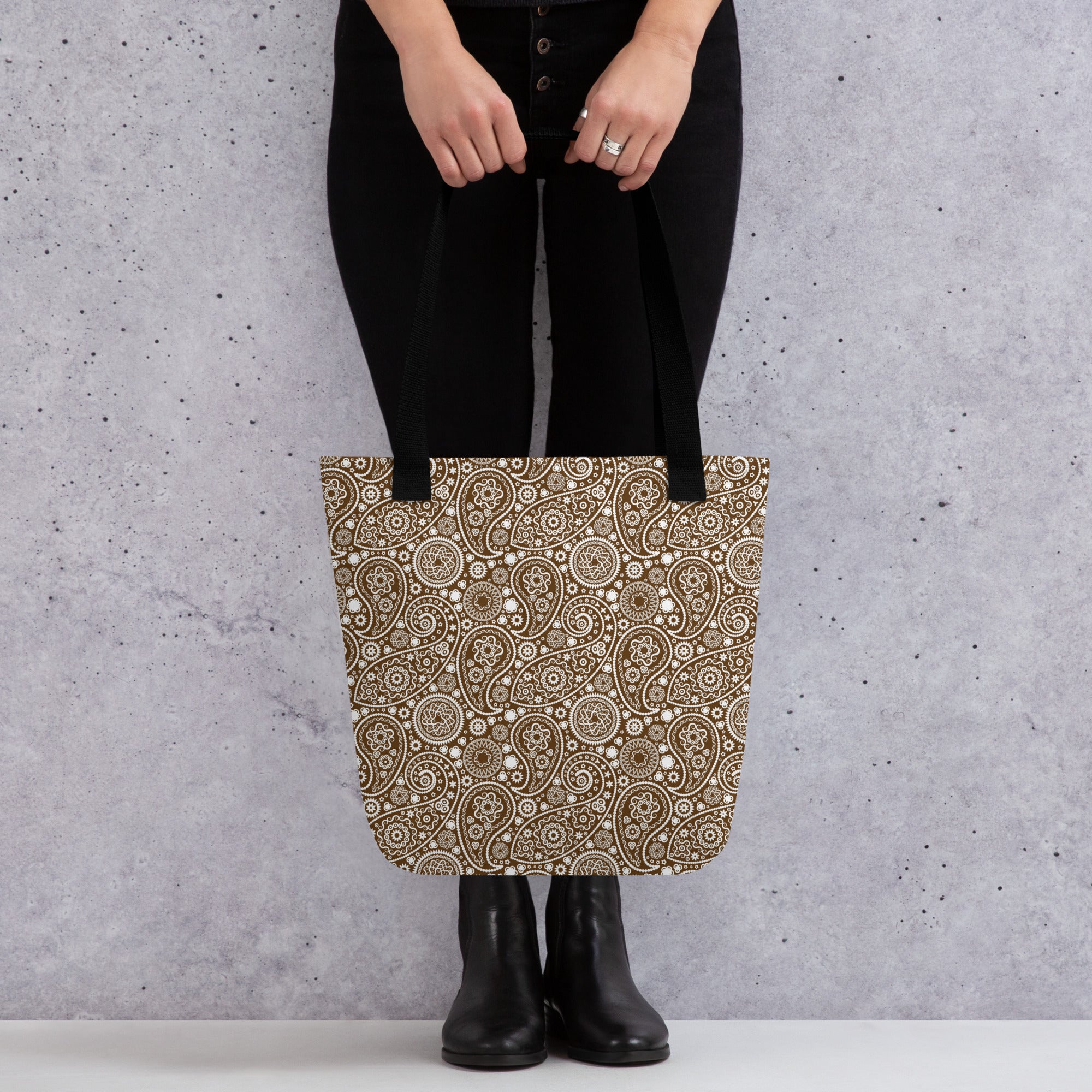 Tote bag- Paisley Brown