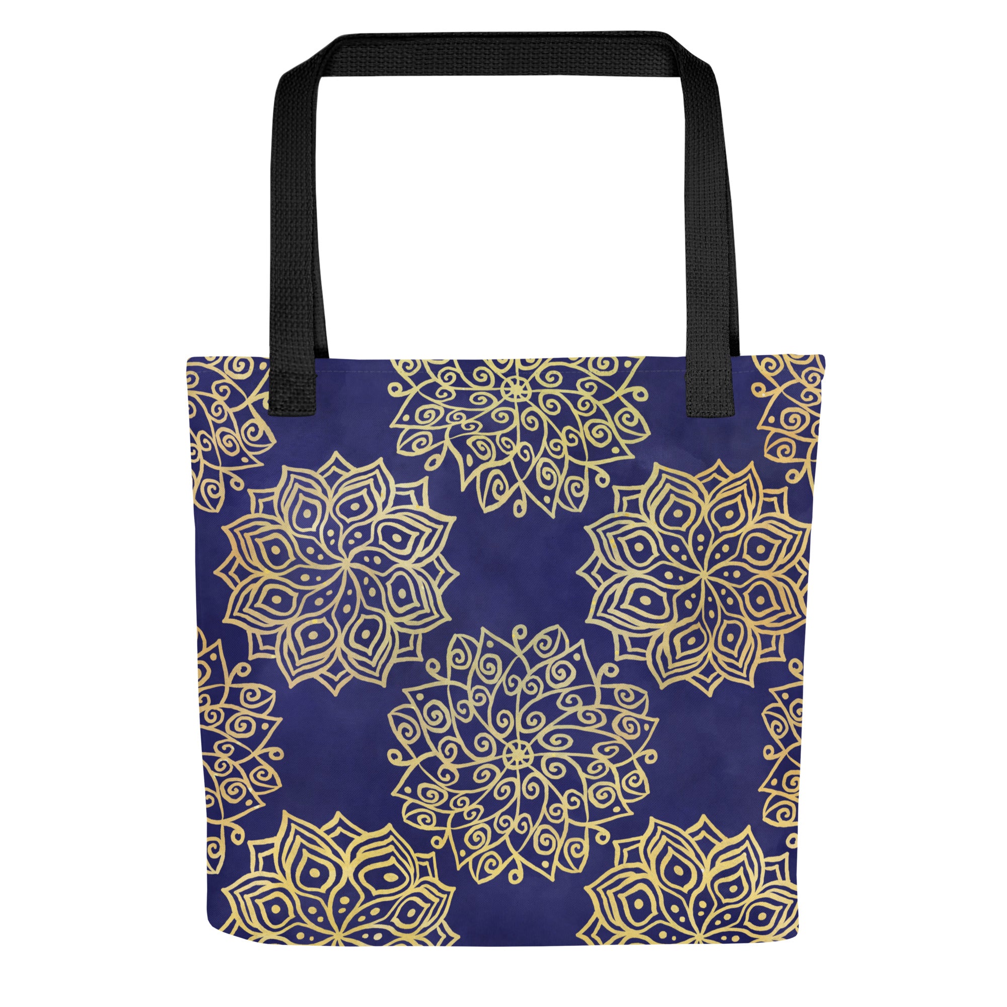 Einkaufstasche – Sonnenblumen-Mandala