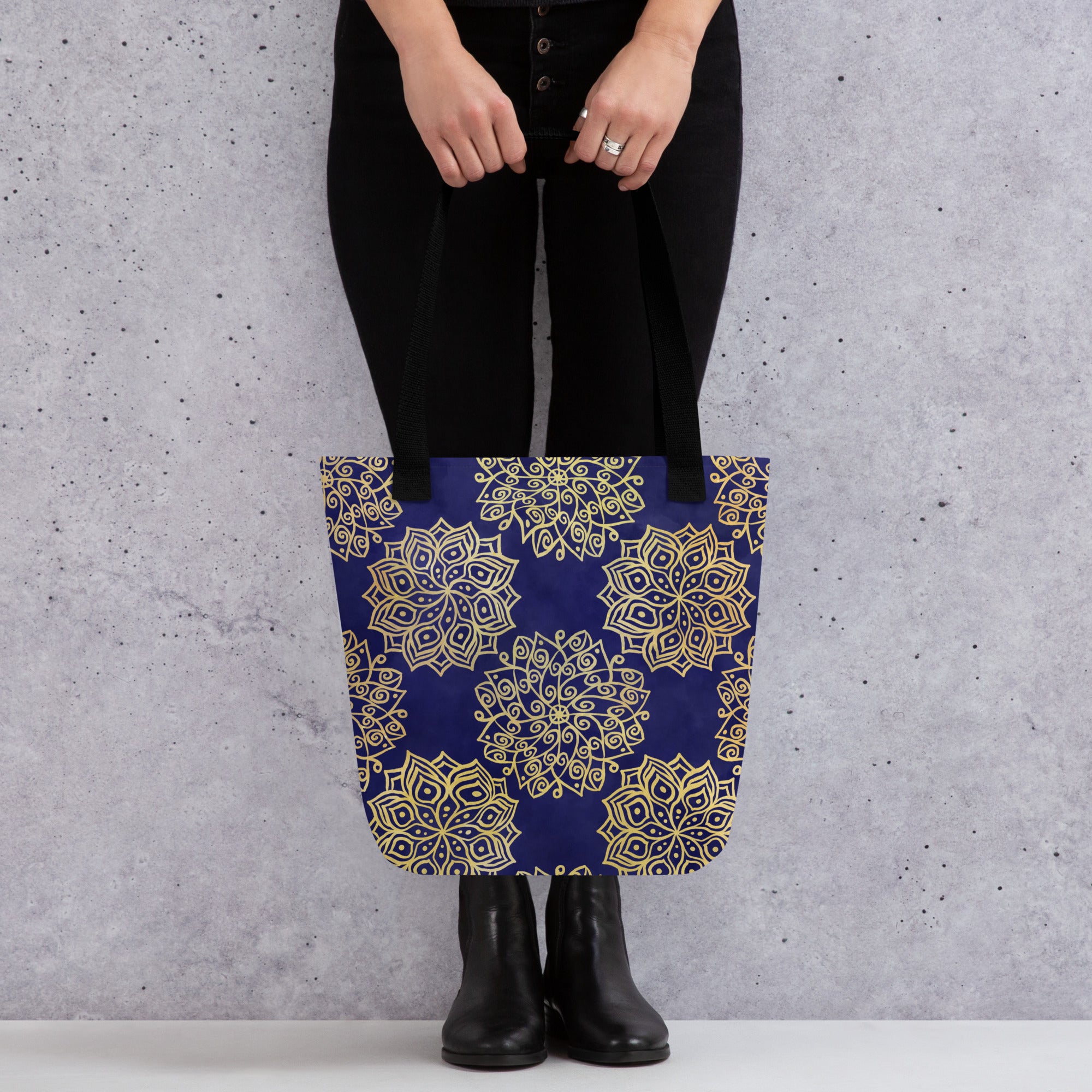 Tote bag- Sunflower mandala