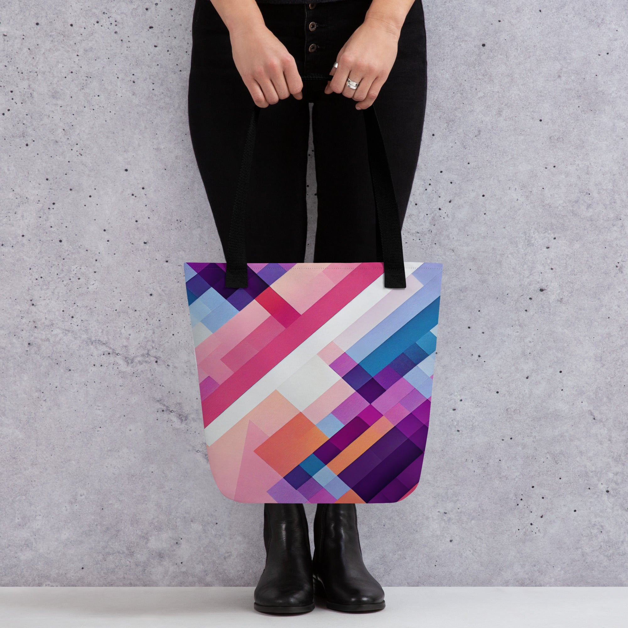 Tote bag- Abstract Geometric- No2