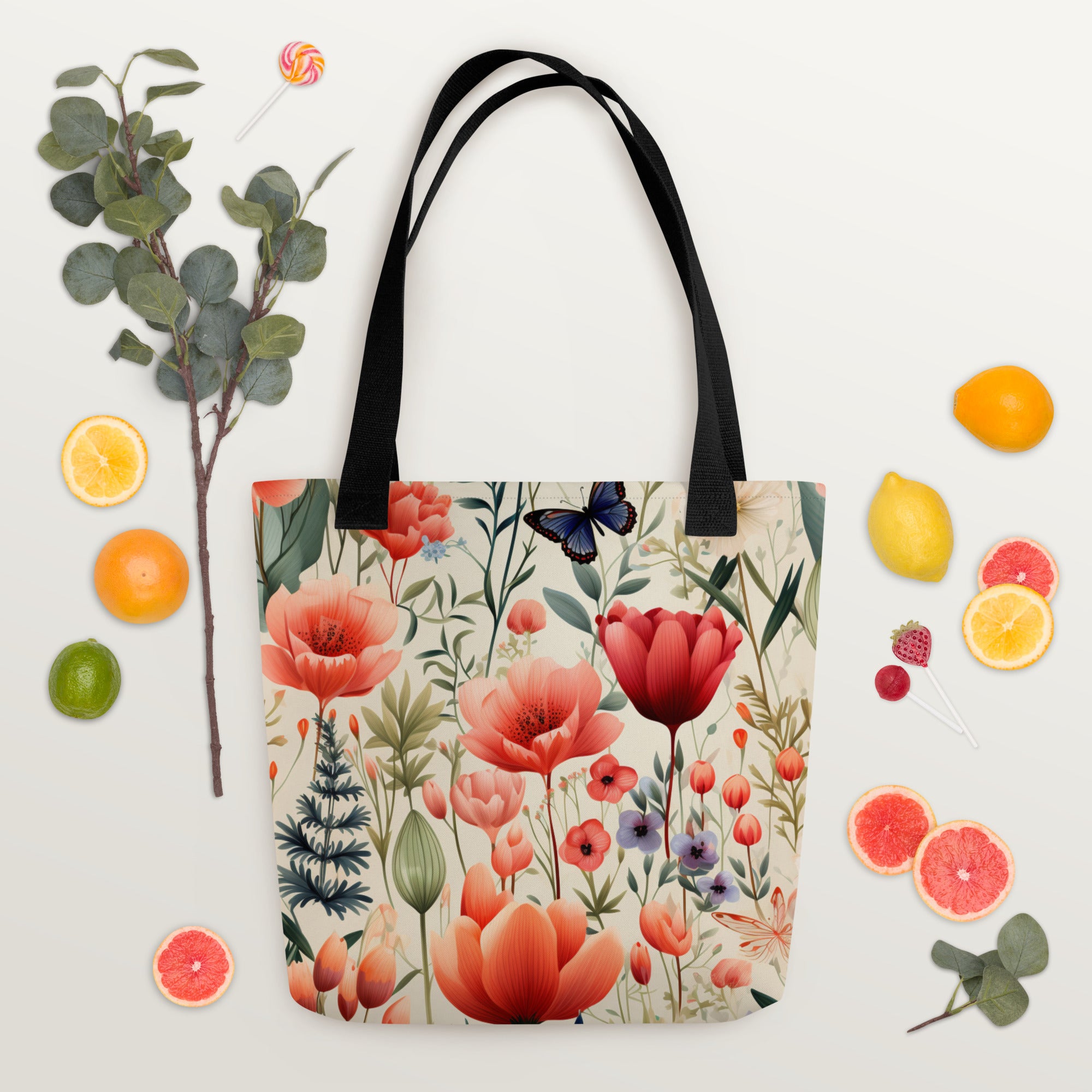 Tote bag- Flower Garden 01