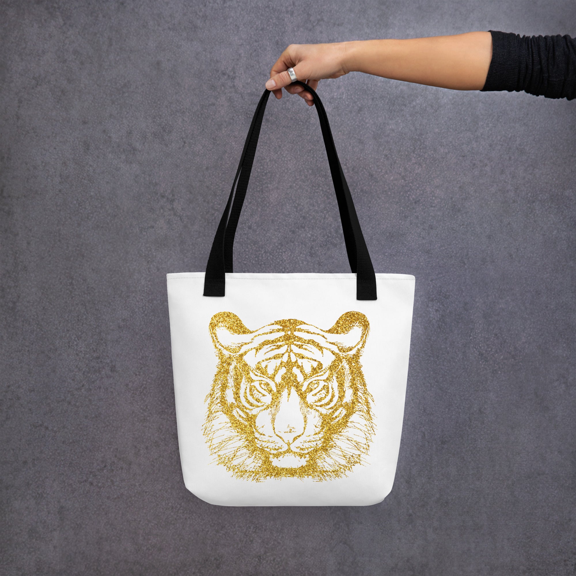 Tote bag- Tiger White