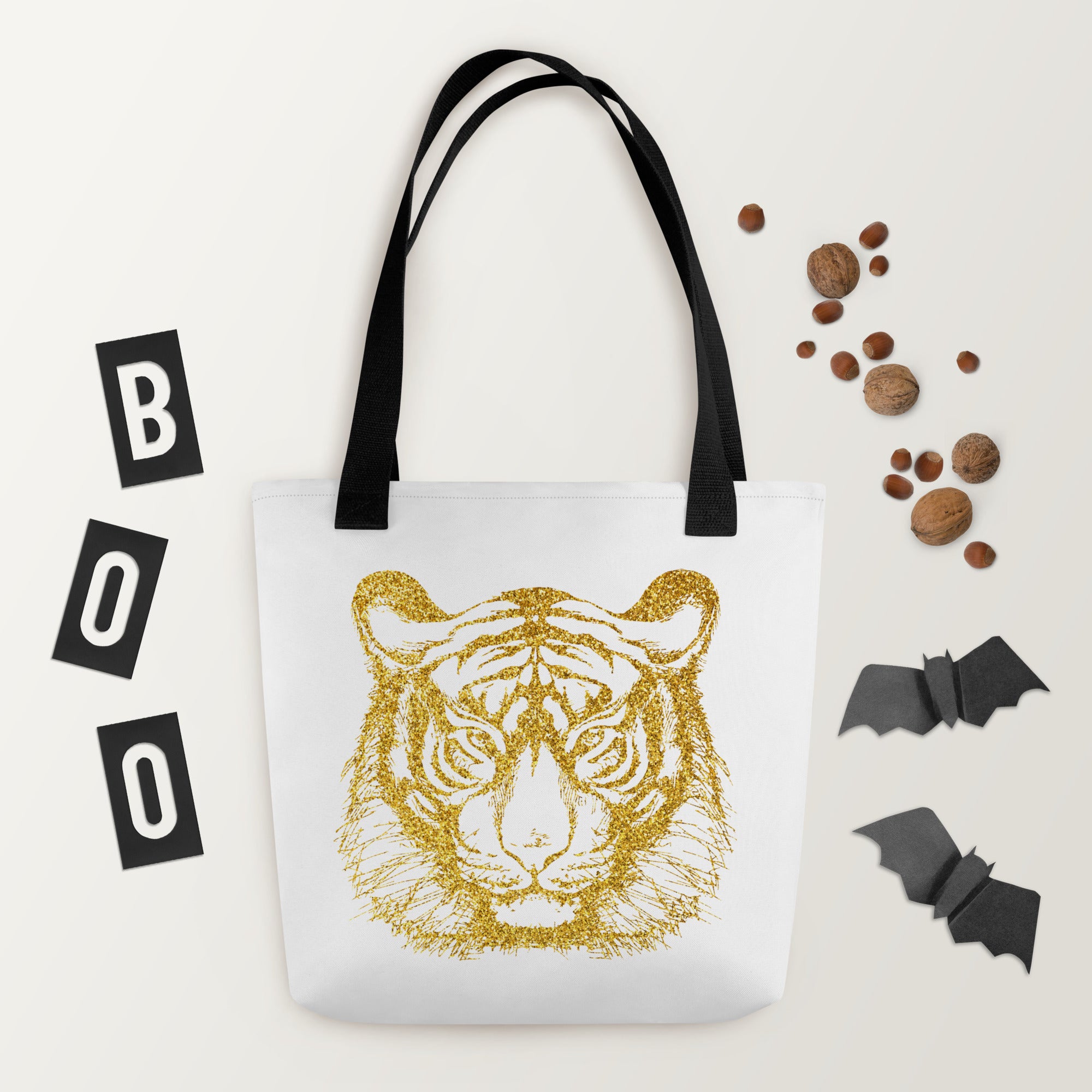 Tote bag- Tiger White
