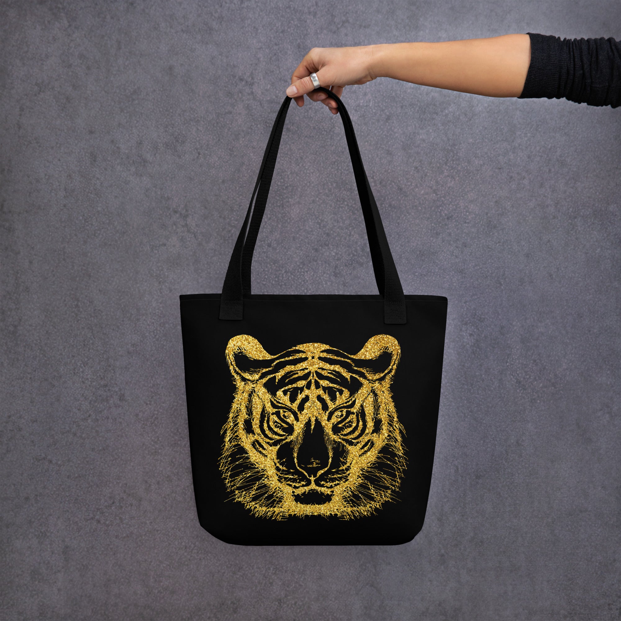 Tote bag- Tiger Black