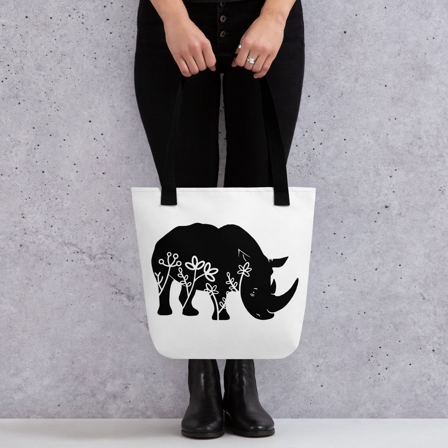 Tote bag- Wildlife Rhino