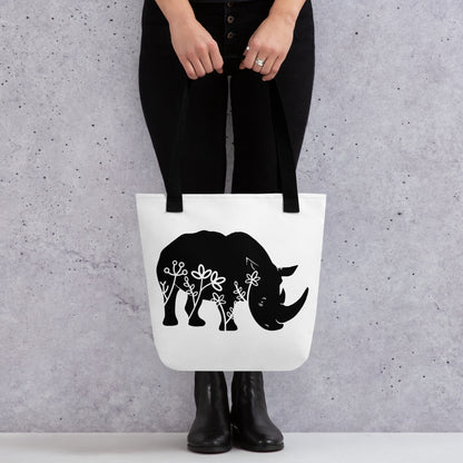 Tote bag- Wildlife Rhino