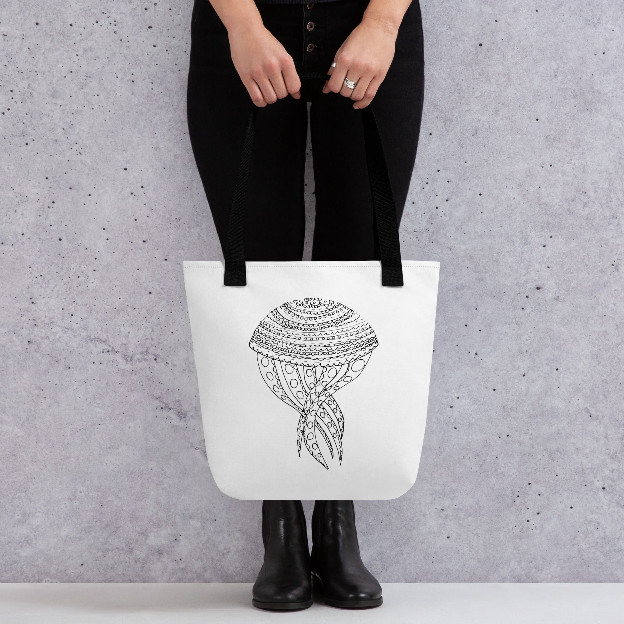 Tote bag- Ocean life Jellyfish