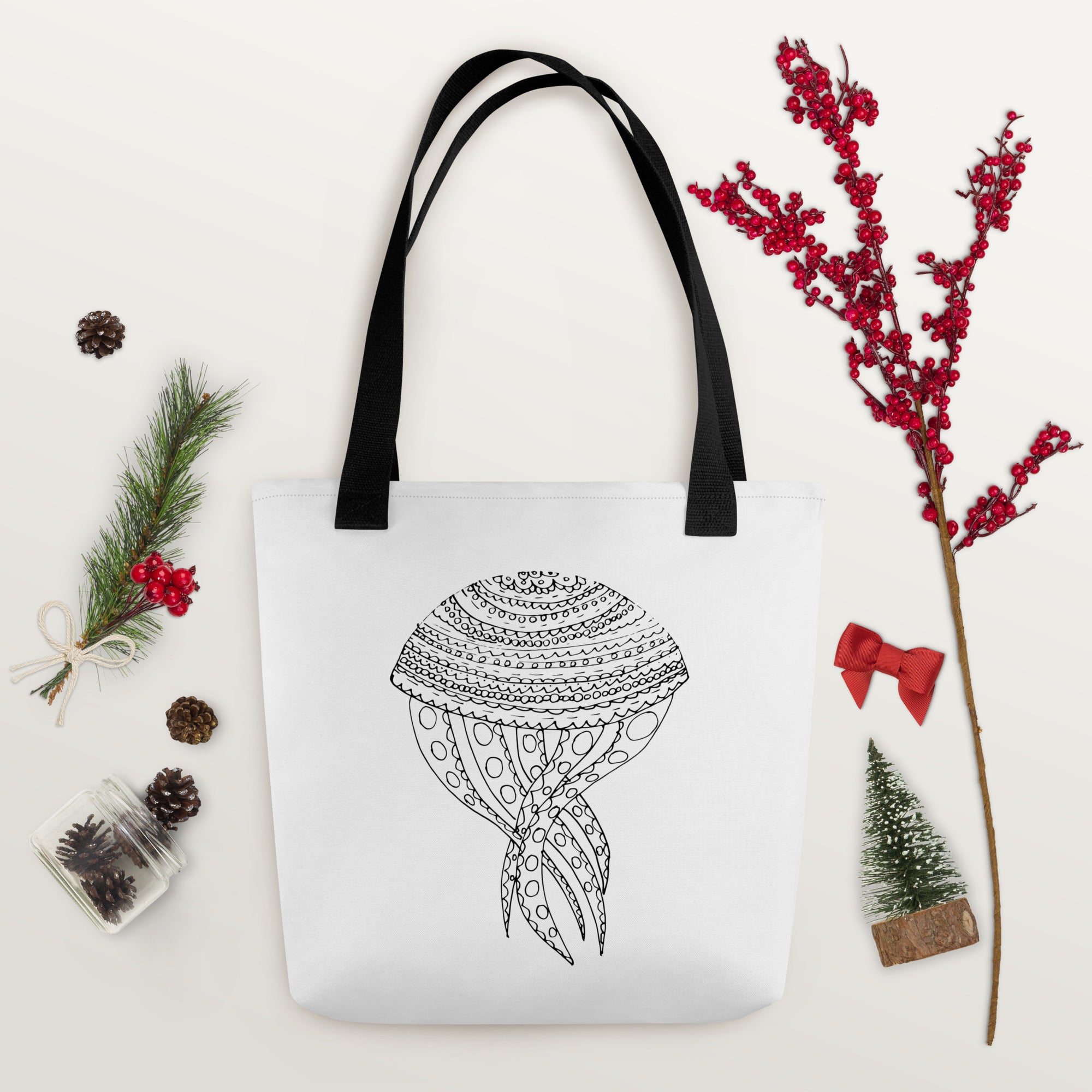 Tote bag- Ocean life Jellyfish