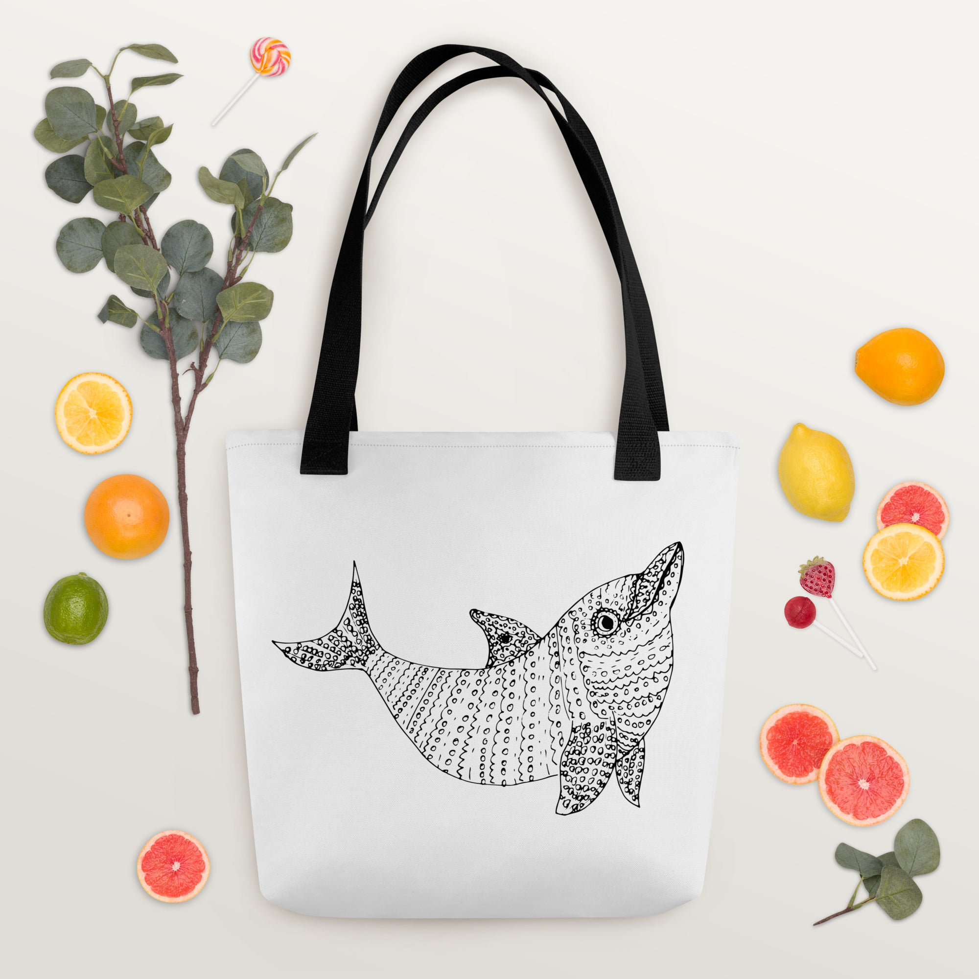 Tote bag- Ocean life Dolphin