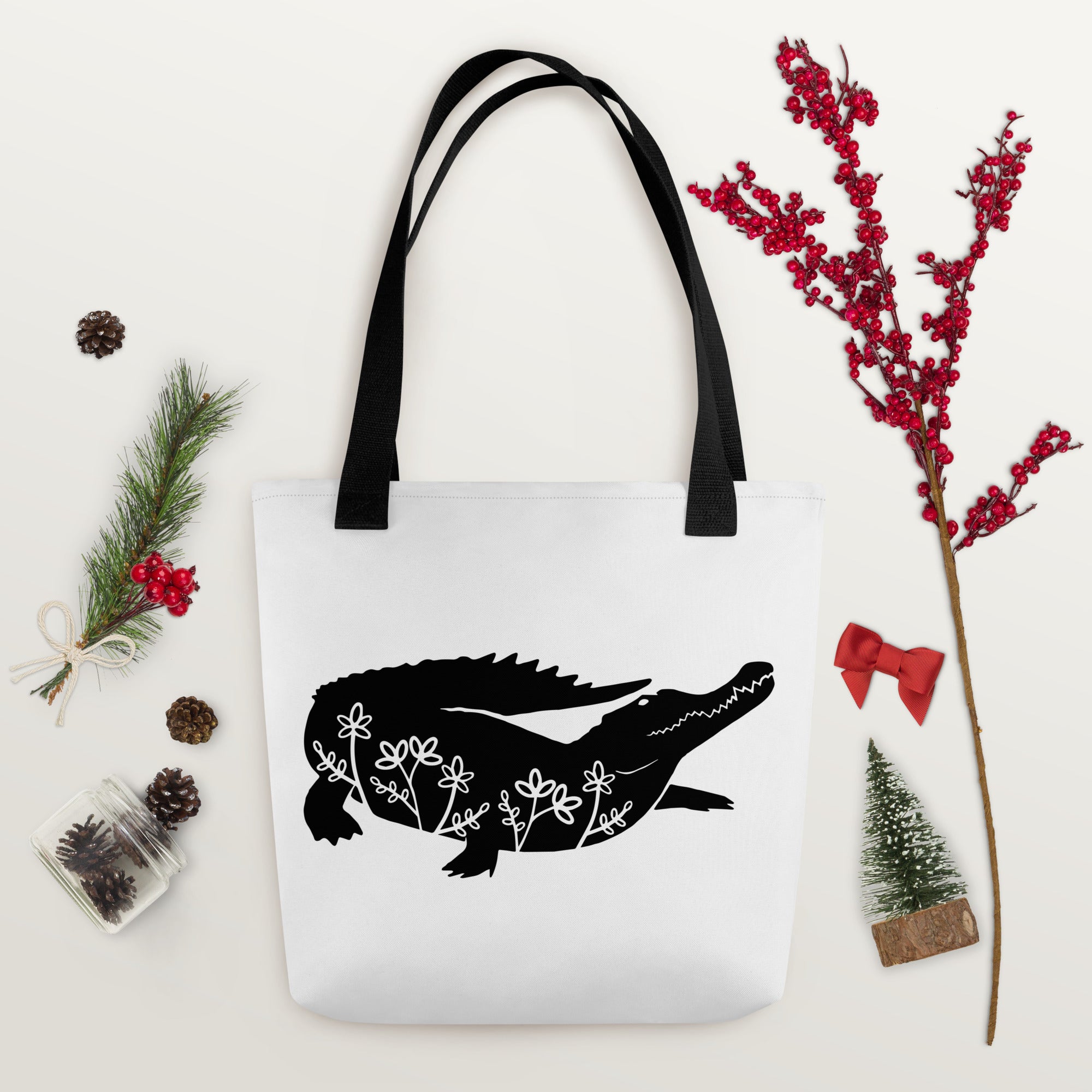 Tote bag- Wildlife Crocodile