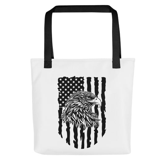 Tote bag- Eagle Mono 4th of July