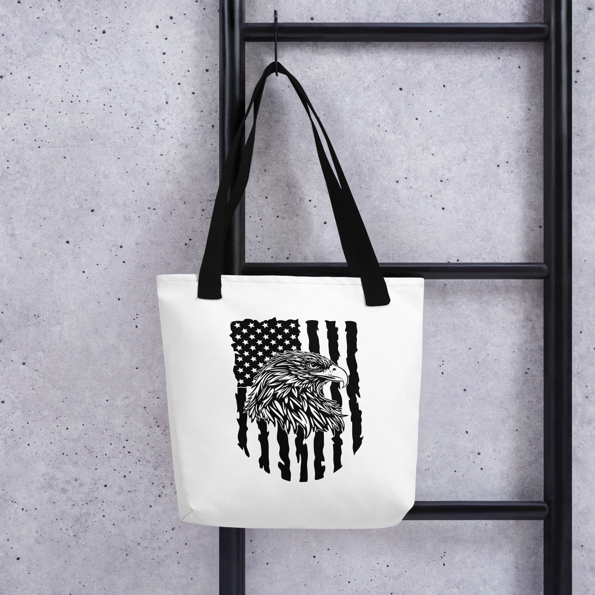 Tote bag- Eagle Mono 4th of July