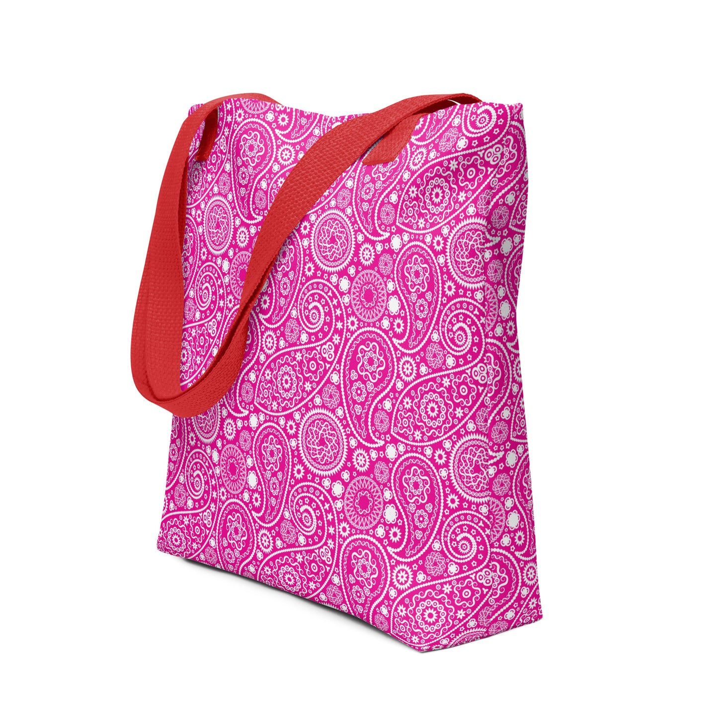 Tygpåse- Paisley Pink