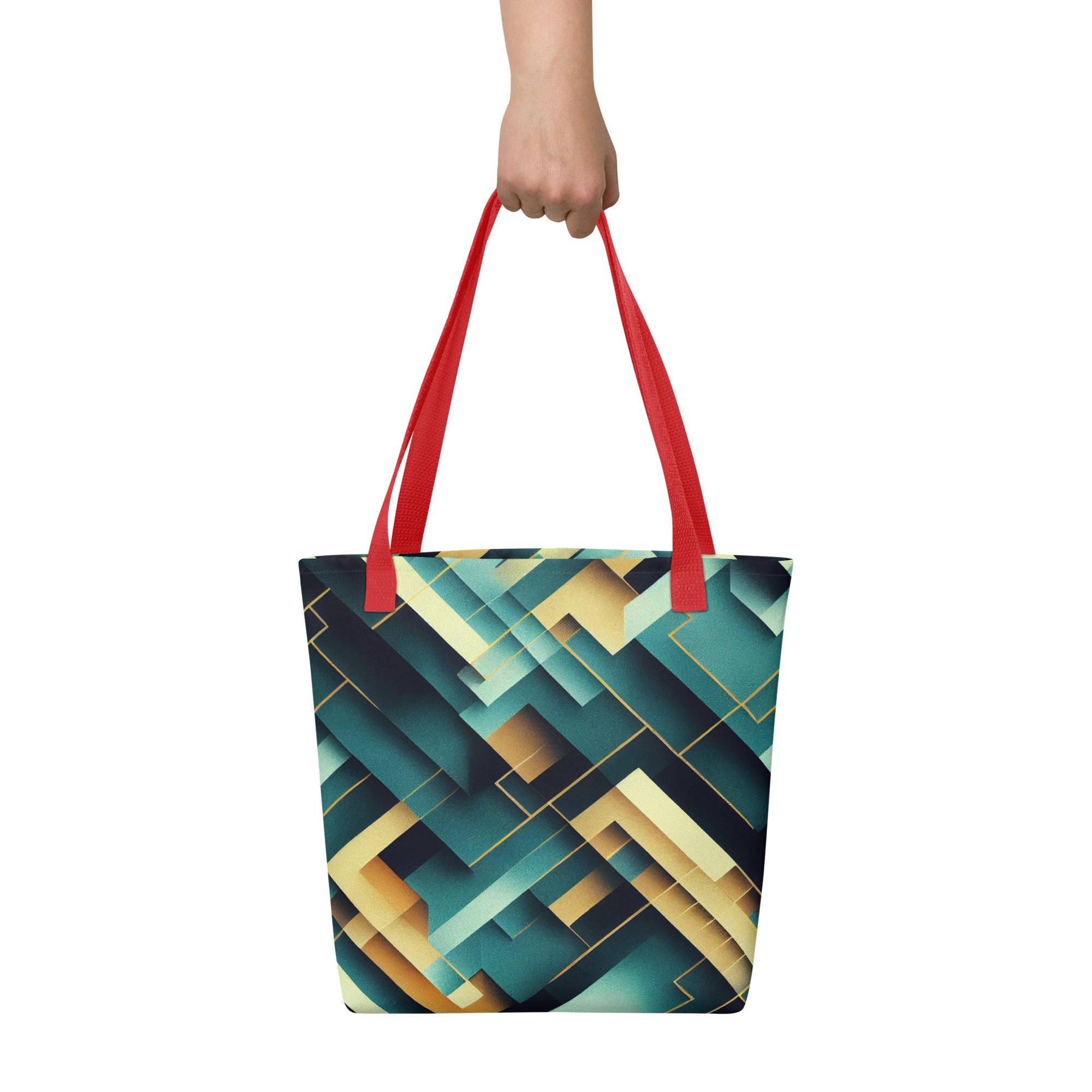 Tote bag- Abstract Geometric- No8