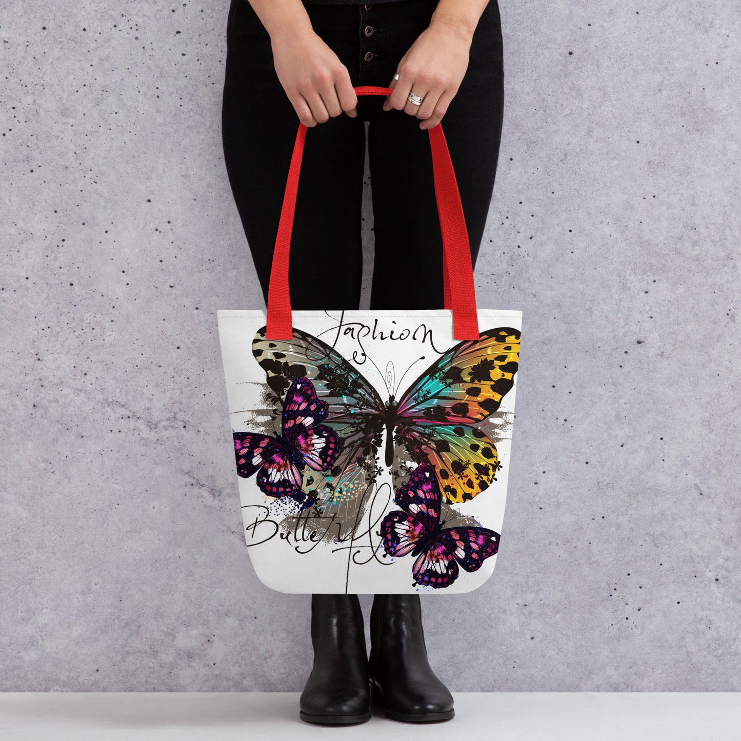 Tote bag- Fashion Butterflies