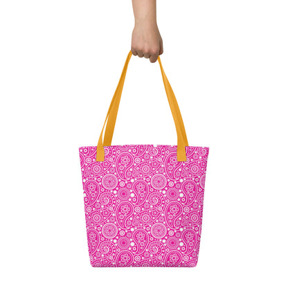 Tygpåse- Paisley Pink