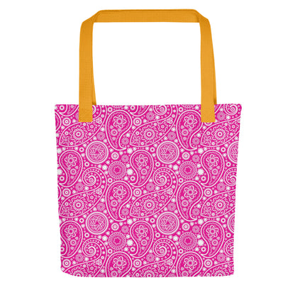 Tygpåse- Paisley Pink