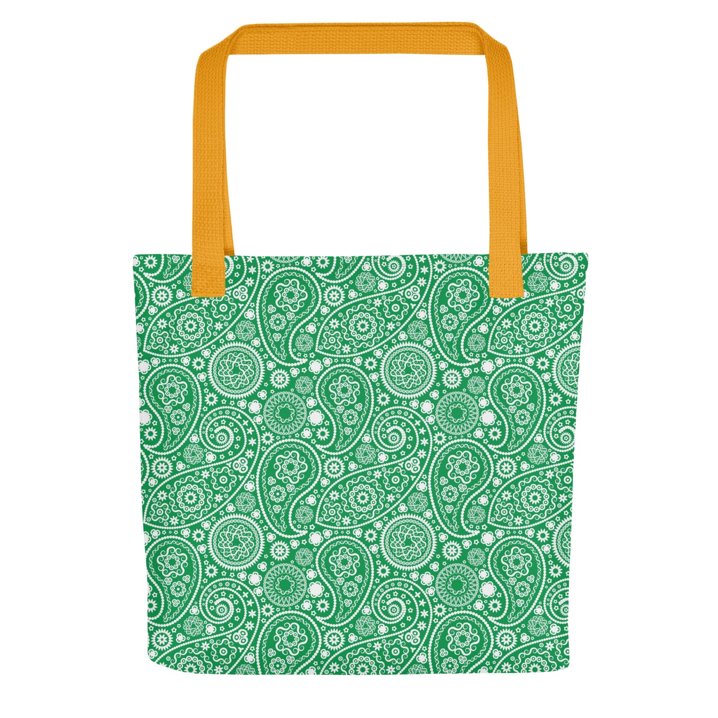 Tote bag- Paisley Green
