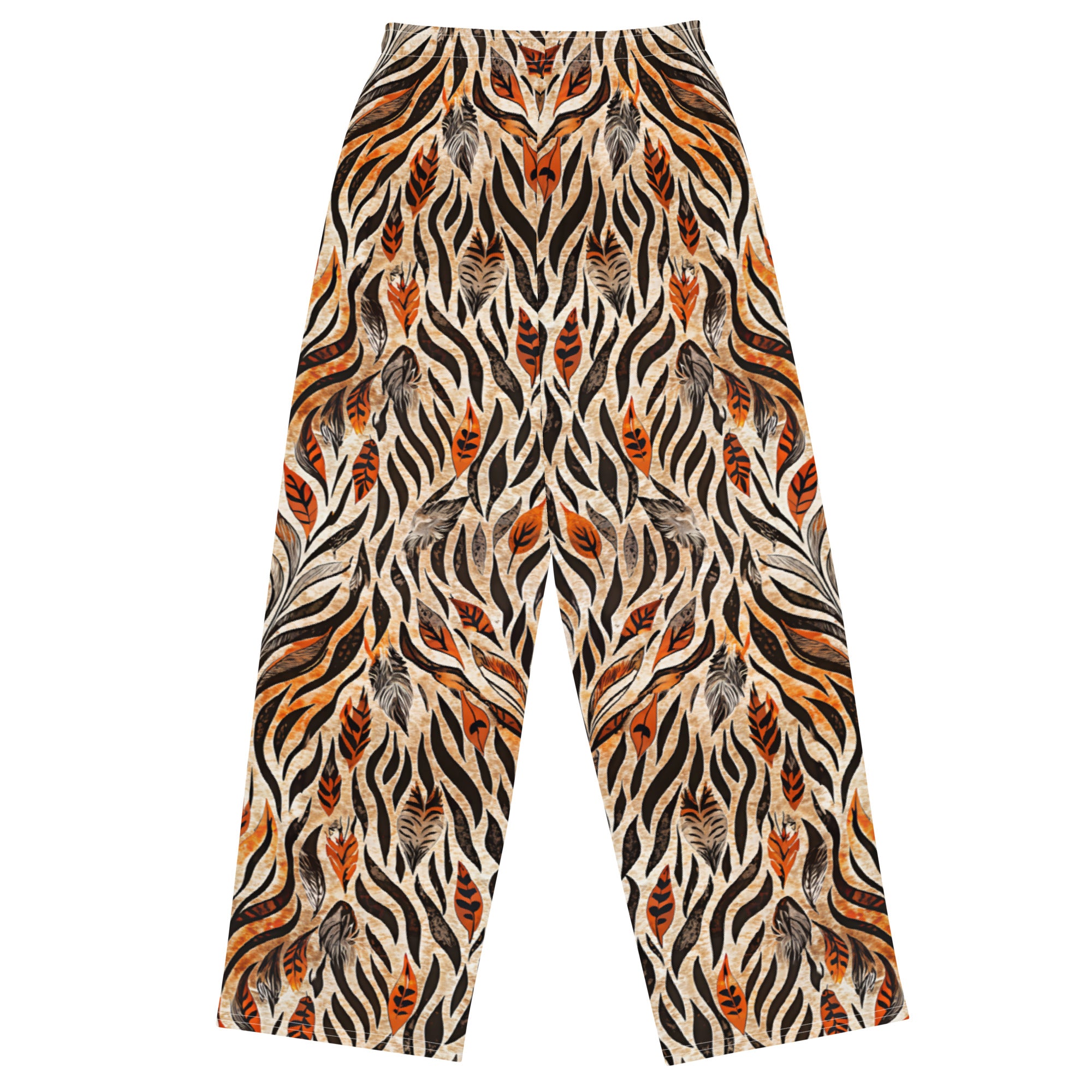 unisex wide-leg pants- Nature Design V