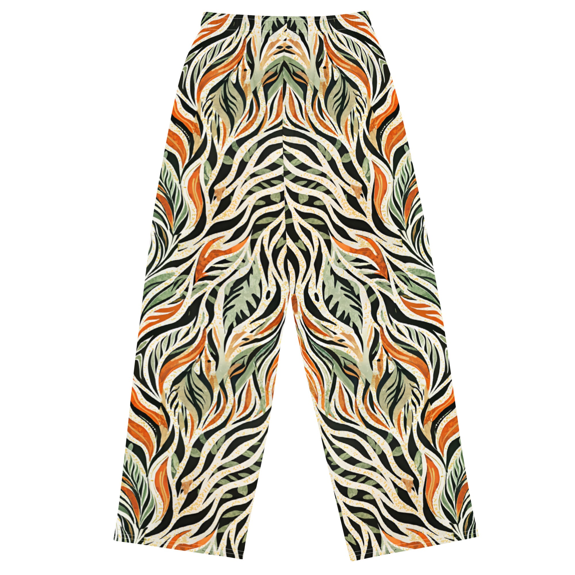 unisex wide-leg pants- Nature Design III