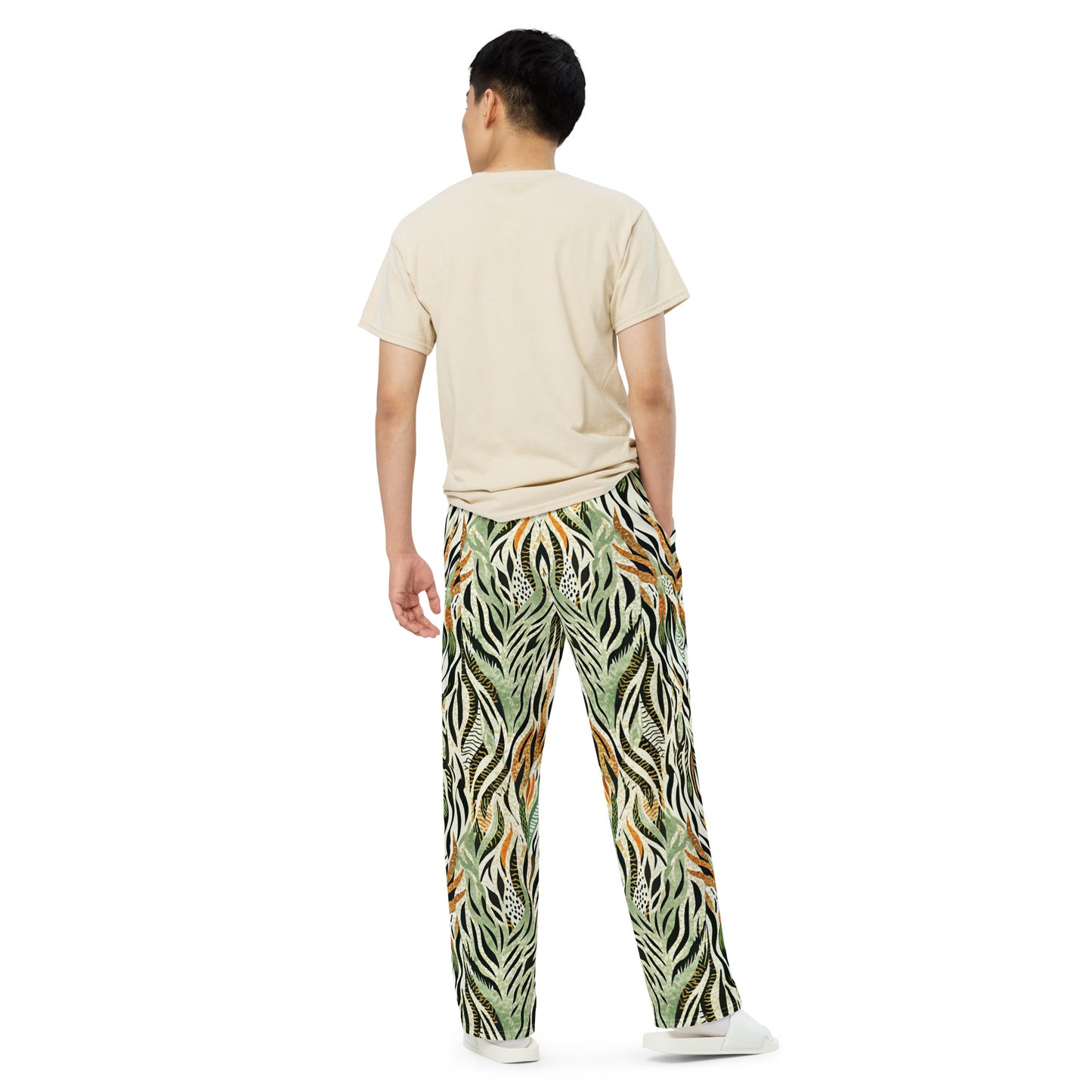 unisex wide-leg pants- Nature Design II