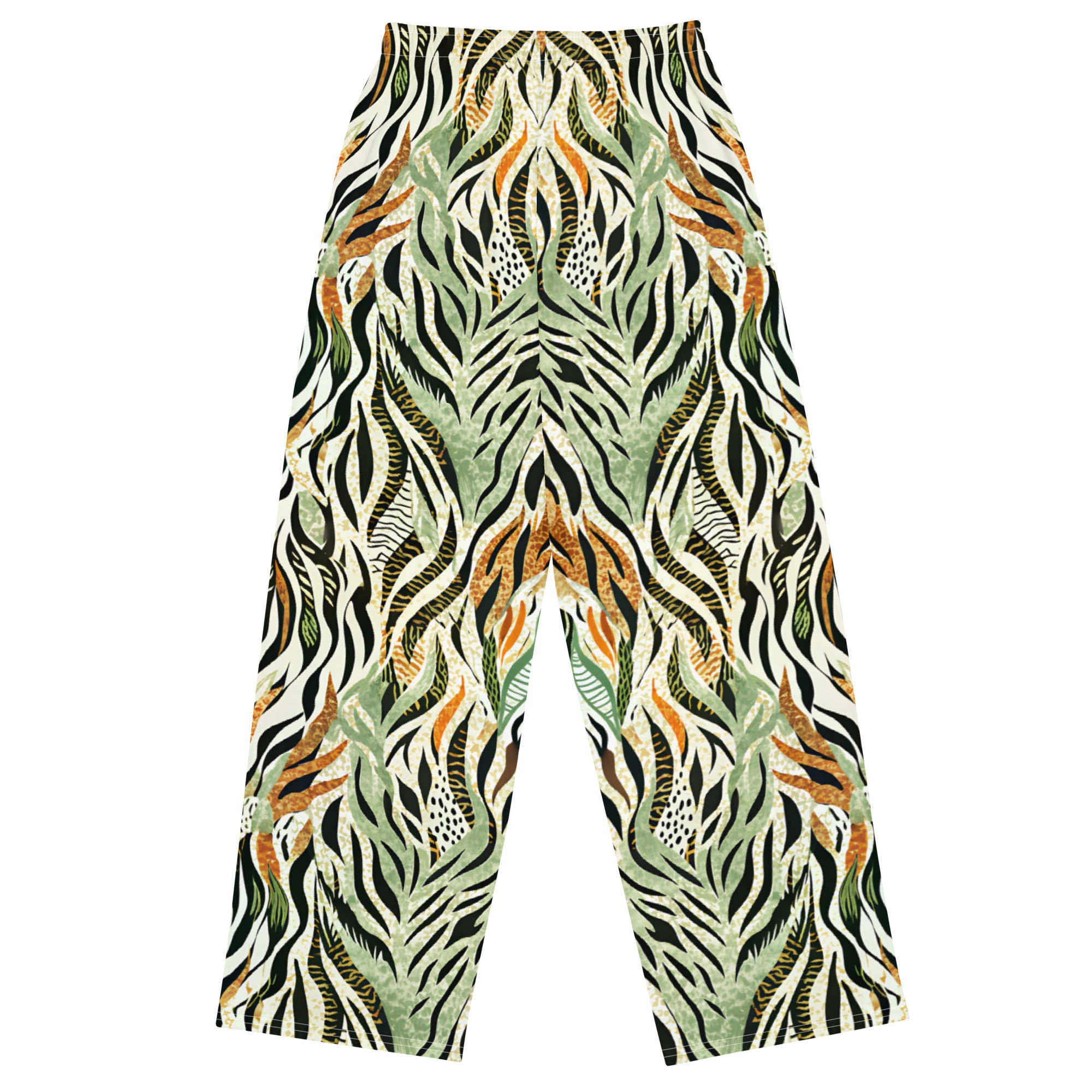 unisex wide-leg pants- Nature Design II