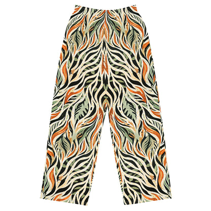 unisex wide-leg pants- Nature Design III