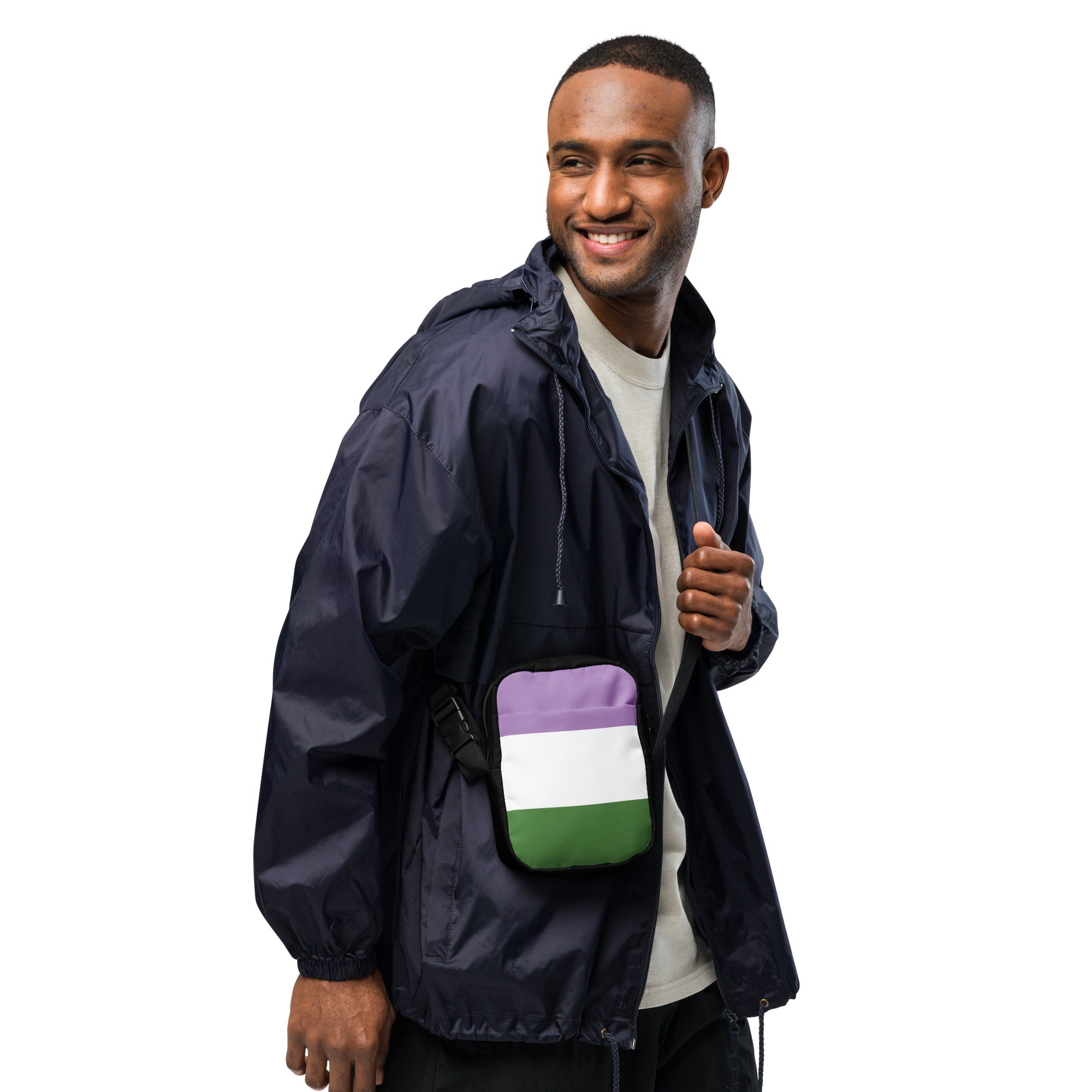 Utility crossbody bag- Genderqueer