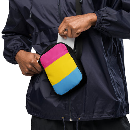 Utility crossbody bag- Pansexual