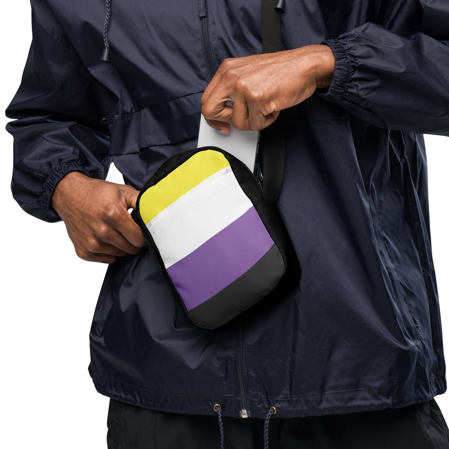 Utility crossbody bag- Nonbinary