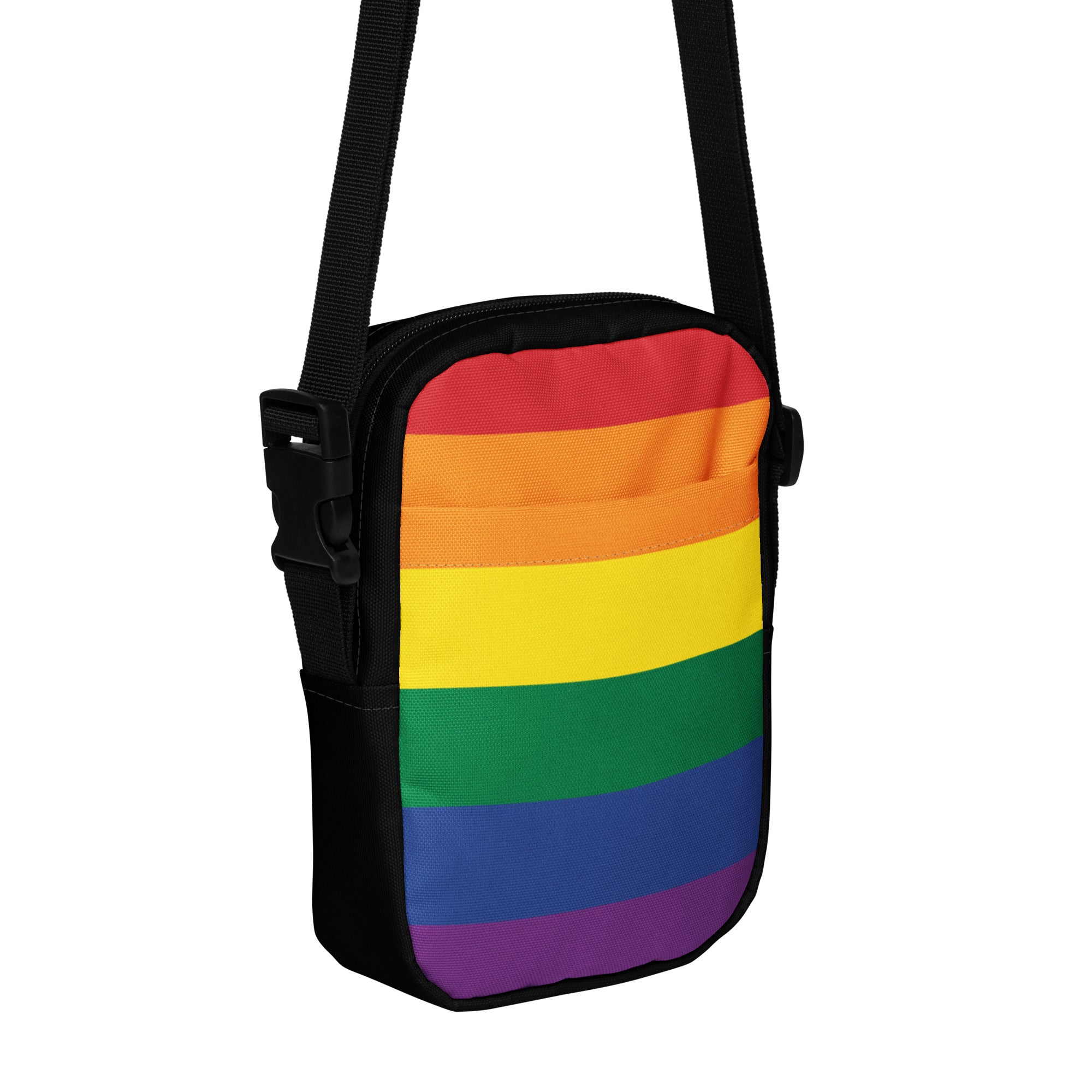 Utility crossbody bag- Pride Rainbow