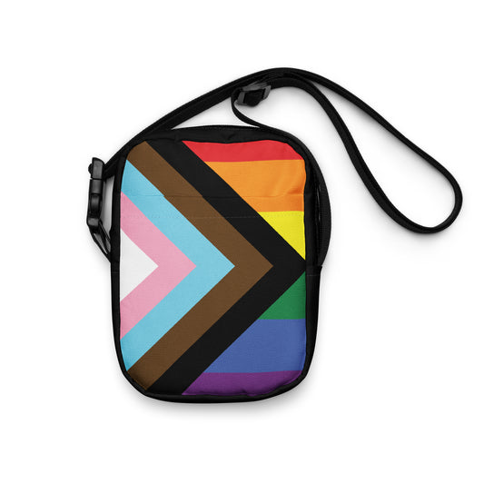 Utility crossbody bag- Progress Pride