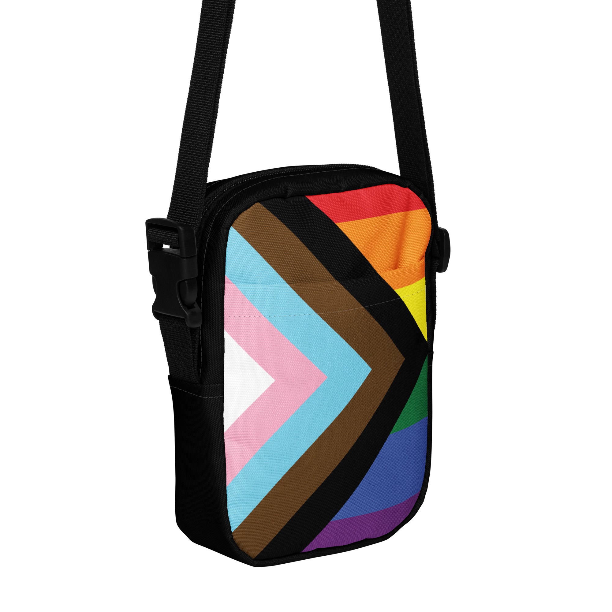 Utility crossbody bag- Progress Pride