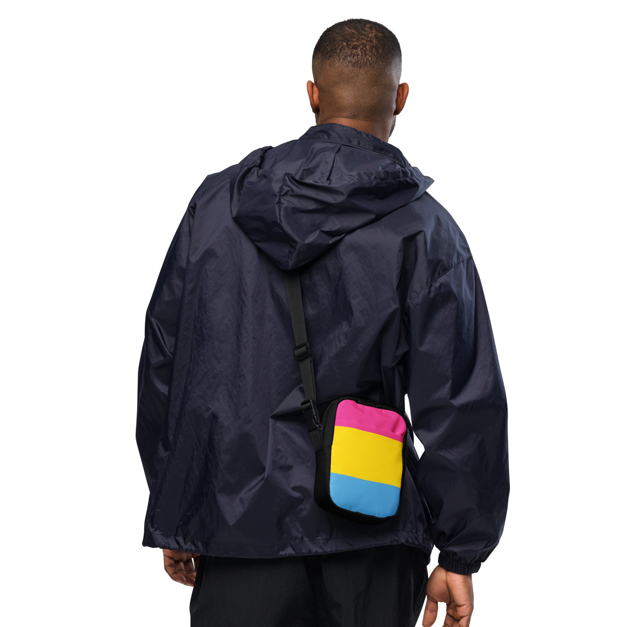 Utility crossbody bag- Pansexual