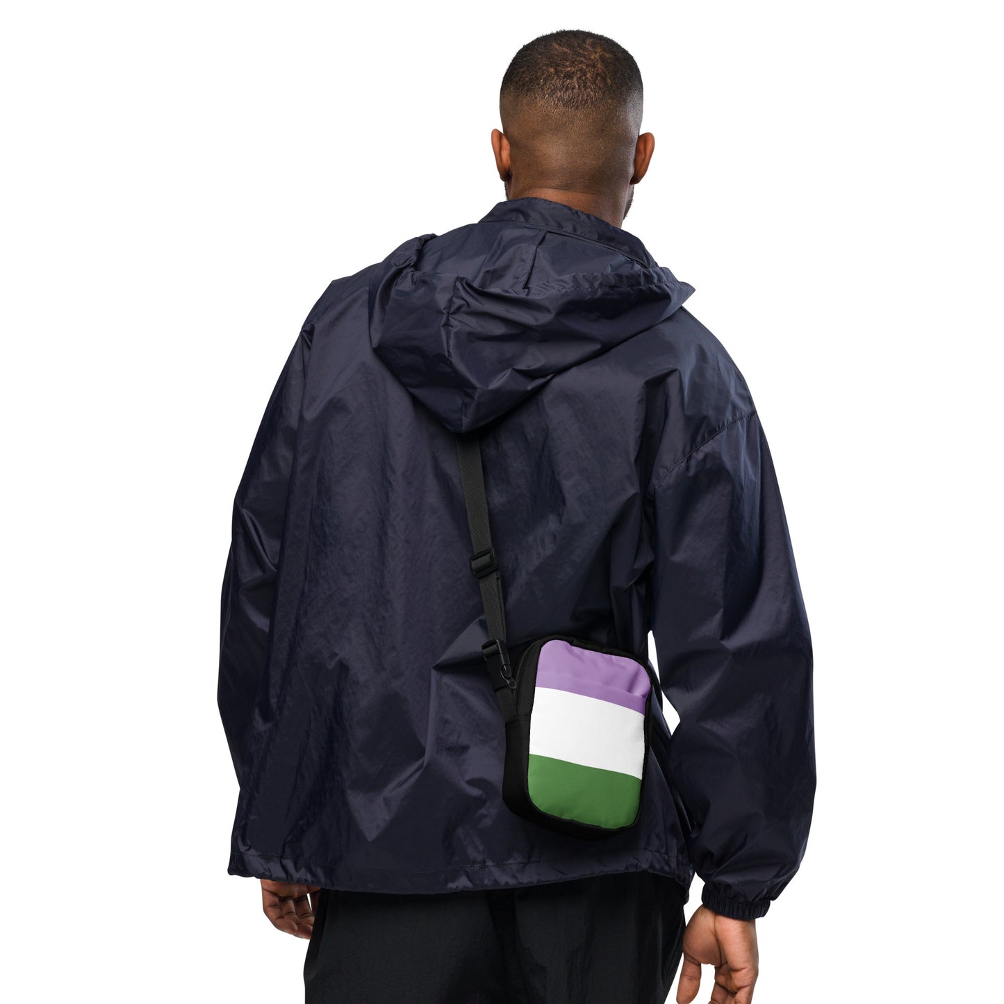 Utility crossbody bag- Genderqueer