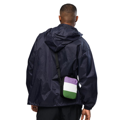 Utility crossbody bag- Genderqueer