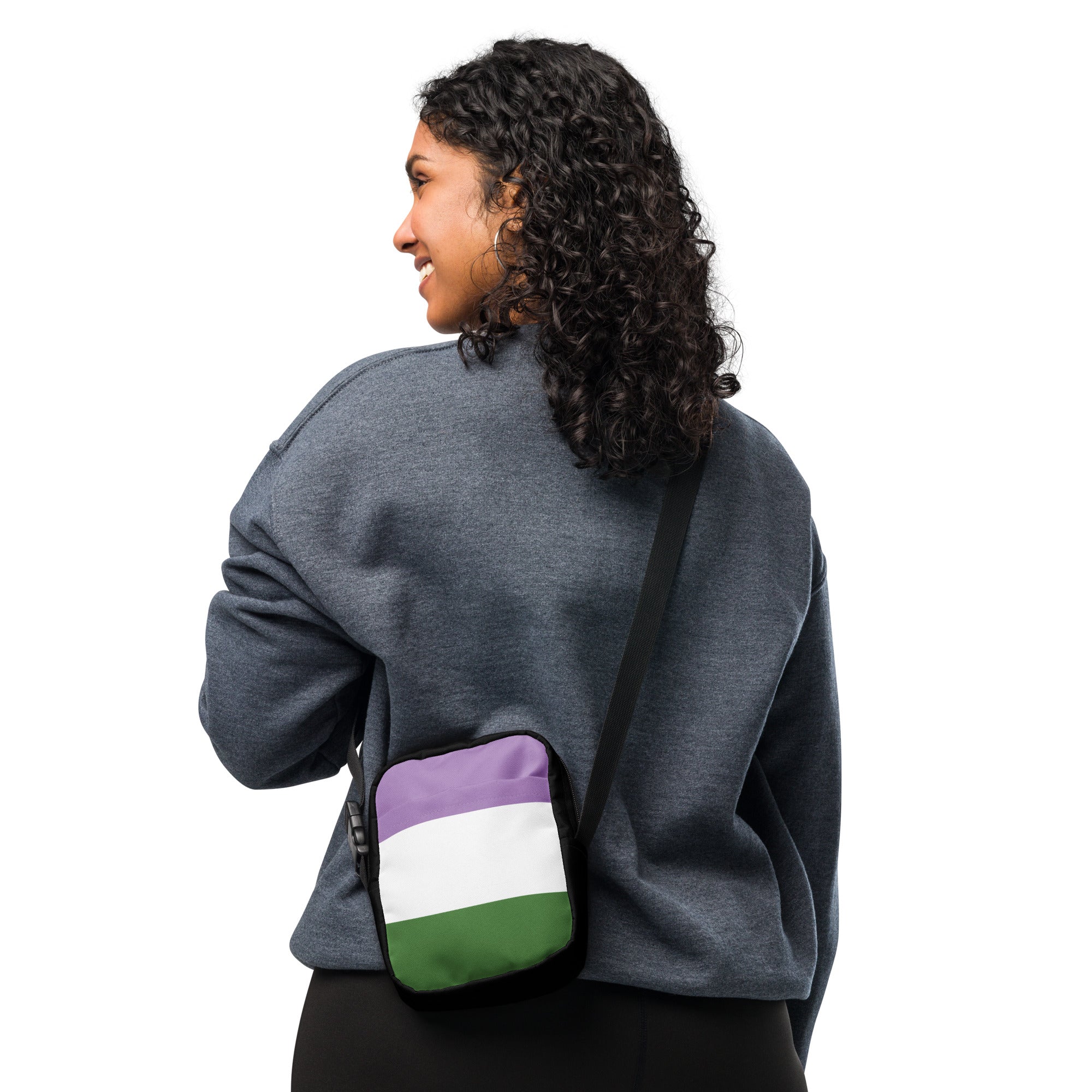 Utility crossbody bag- Genderqueer