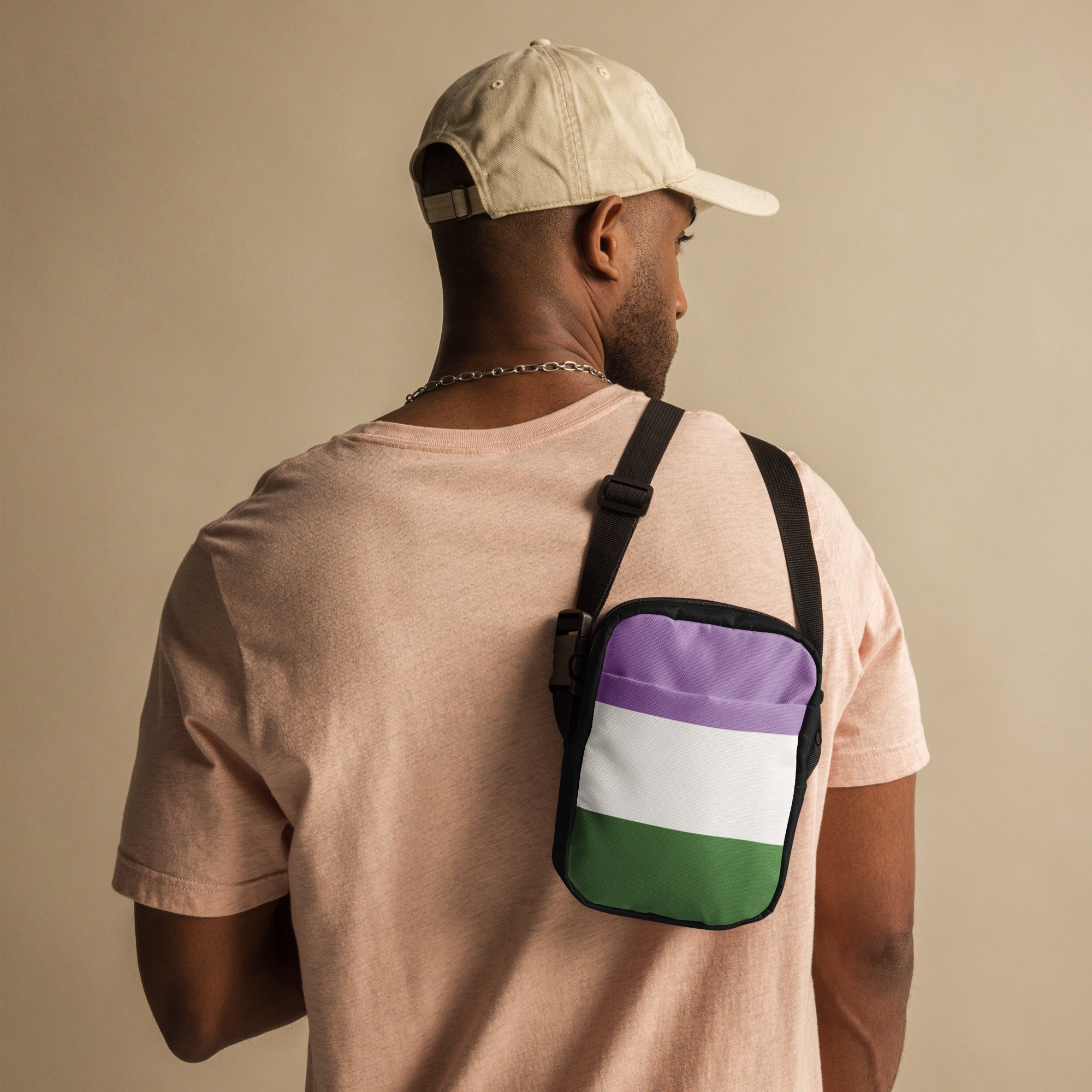 Utility crossbody bag- Genderqueer