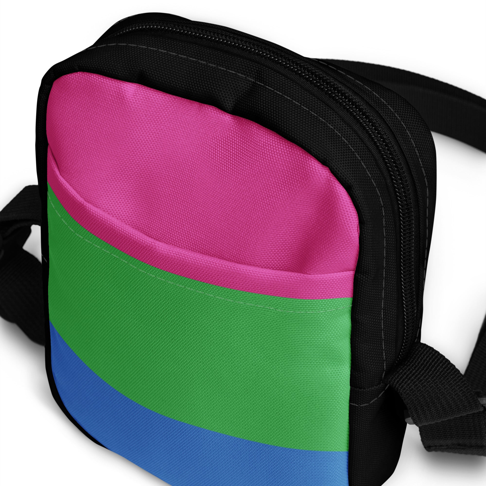 Utility crossbody bag- Polysexual